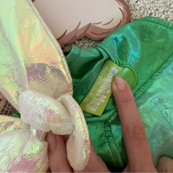 Disney Tinker Bell - Peter Pan 17” Shellie May Bear Plush Costume Outfit Clothes - Picture 11 of 11